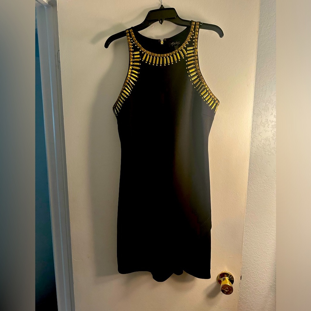 Women’s black cocktail dress XL